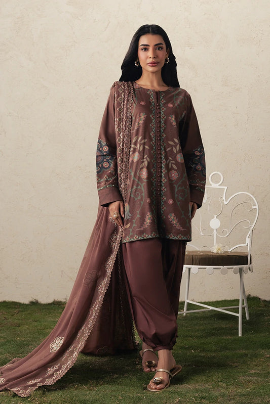 Picture of Cross Stitch - The Moonsoon Edit - Unstitched - Brunette Glam - Available at Raja Sahib