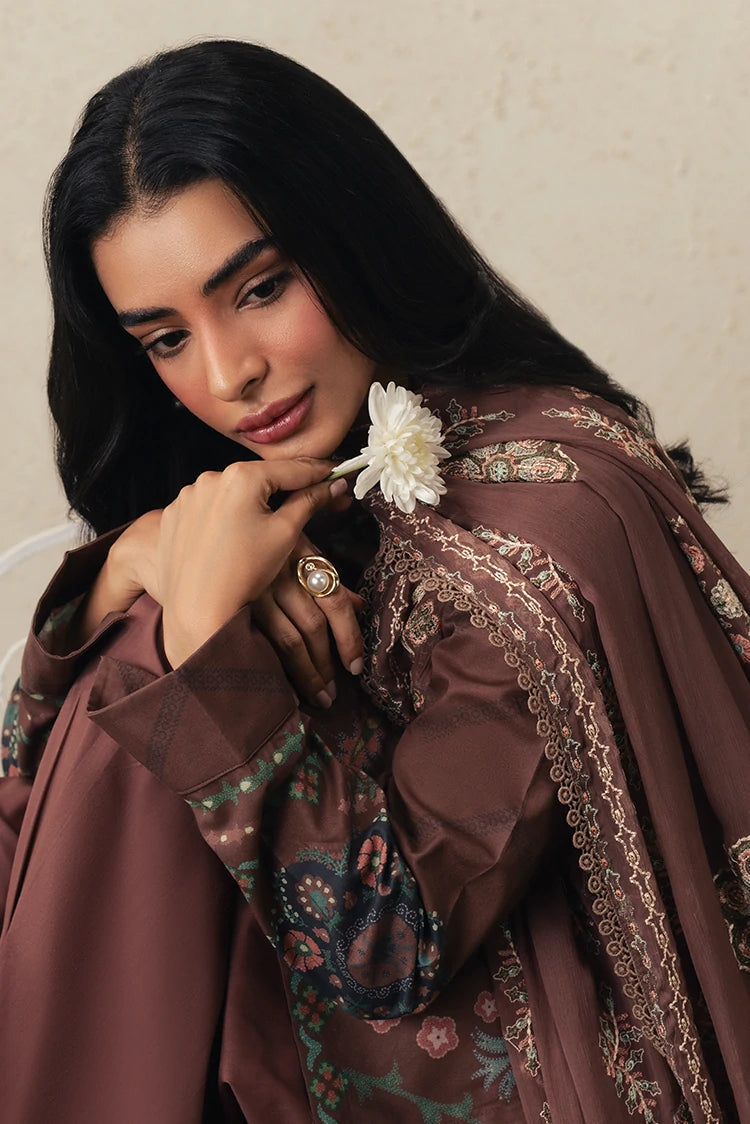 Picture of Cross Stitch - The Moonsoon Edit - Unstitched - Brunette Glam - Available at Raja Sahib
