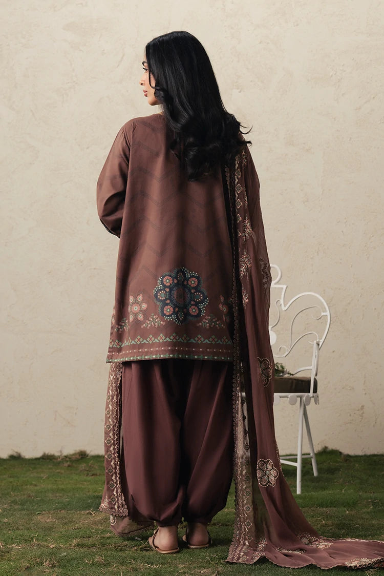 Picture of Cross Stitch - The Moonsoon Edit - Unstitched - Brunette Glam - Available at Raja Sahib