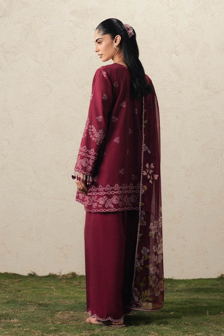 Picture of Cross Stitch - The Moonsoon Edit - Unstitched - Velvet Whisper - Available at Raja Sahib