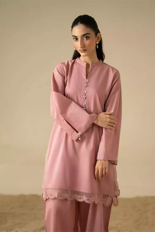 Picture of Cross Stitch - Blush Bloom - 2 Piece - Available at Raja Sahib