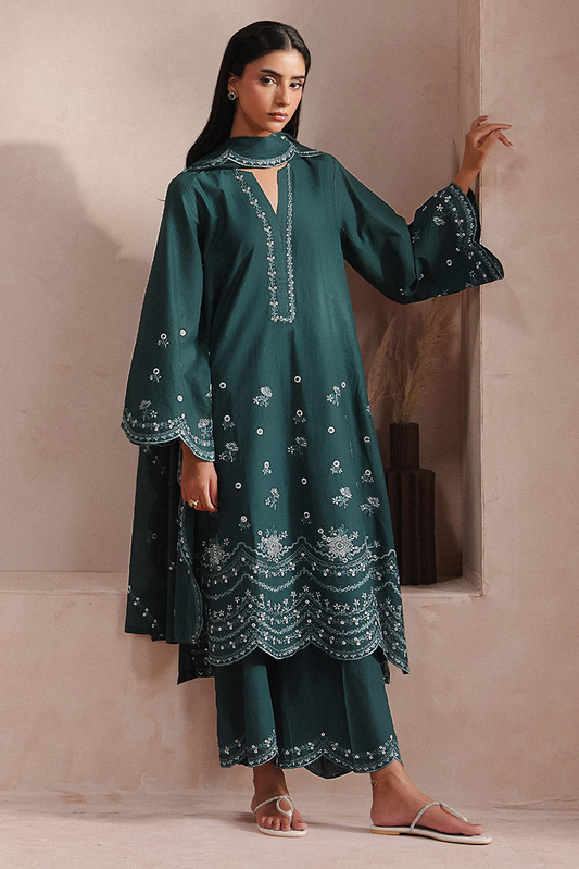 Cross Stitch - Cambric Edit - Green Glam - 3 Piece