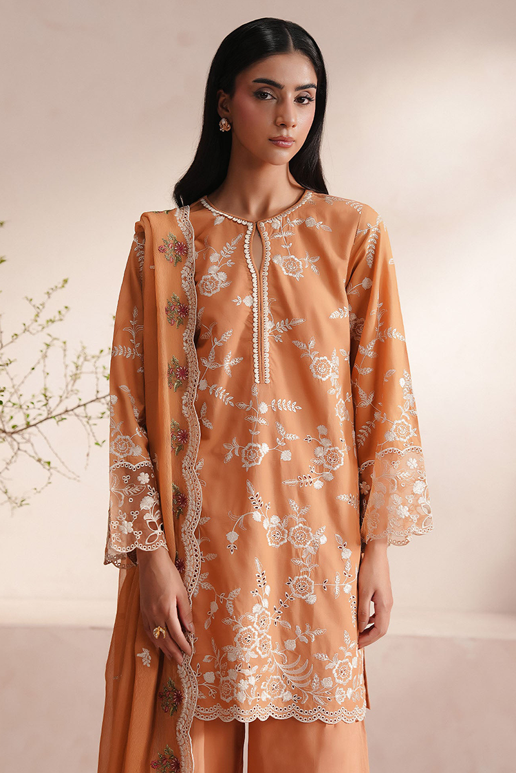 Picture of Cross Stitch - Cambric Edit - Sun Glow - 3 Piece - Available at Raja Sahib