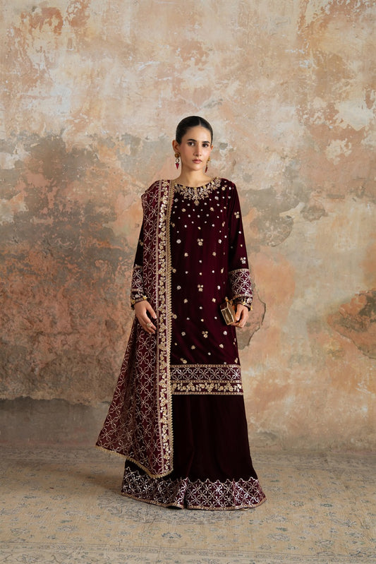 Cross Stitch - Wedding Collection - Crimson Flare
