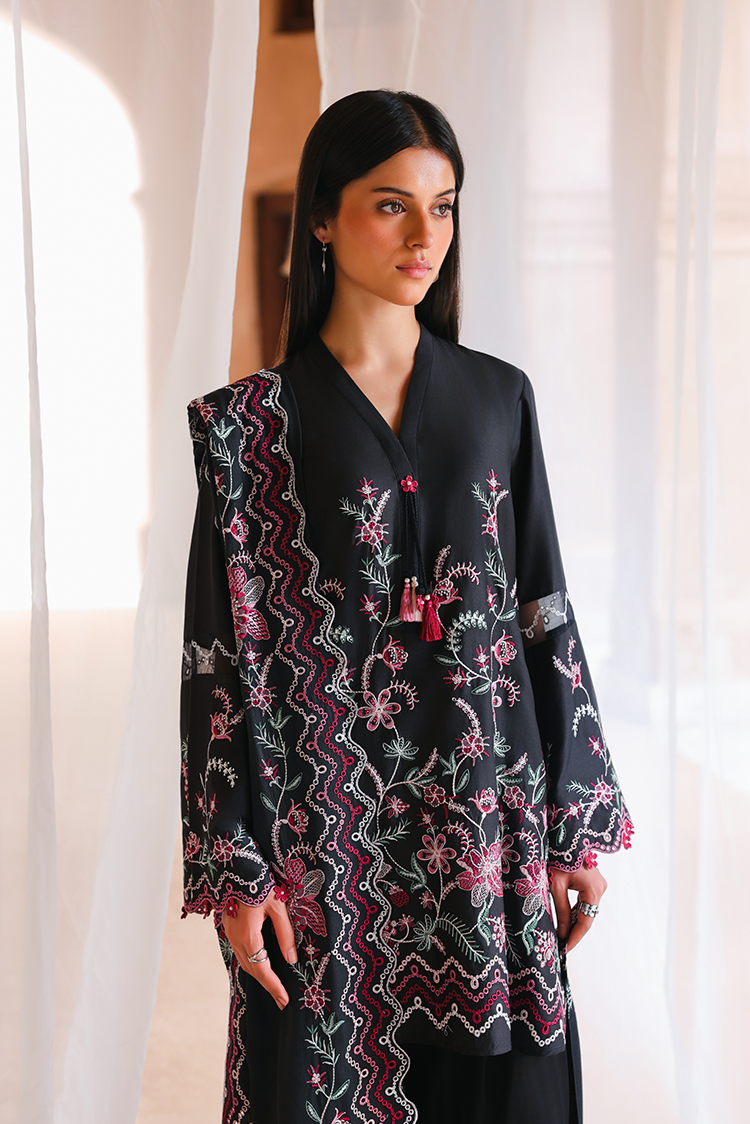 Picture of Cross Stitch - Print Satin Edit - Midnight Flora - Available at Raja Sahib