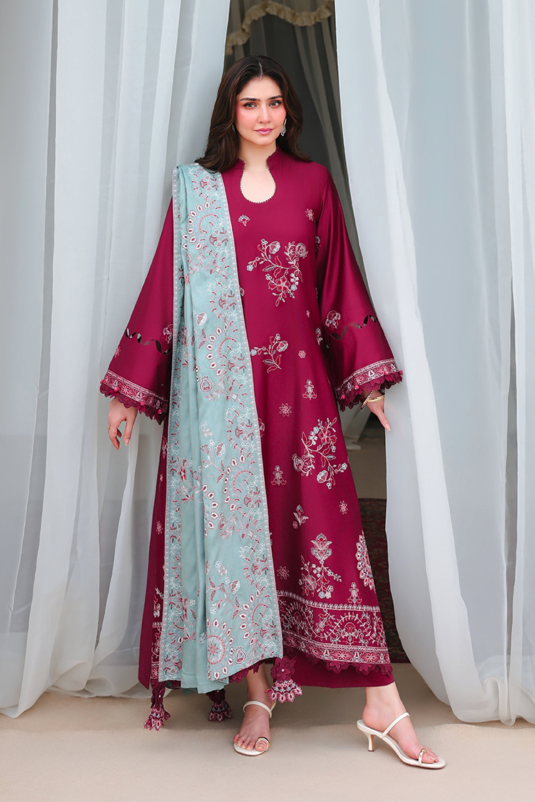 Picture of Cross Stitch - Print Satin Edit - Vermillion Wood - Available at Raja Sahib