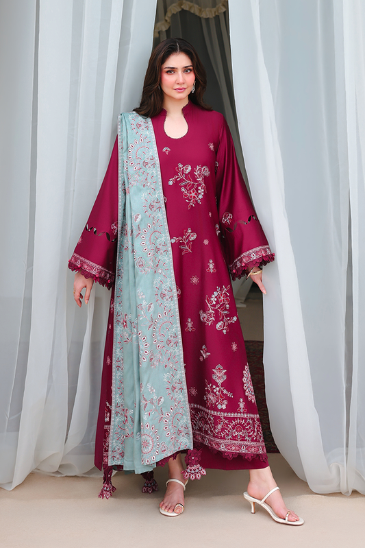 Picture of Cross Stitch - Print Satin Edit - Vermillion Wood - Available at Raja Sahib