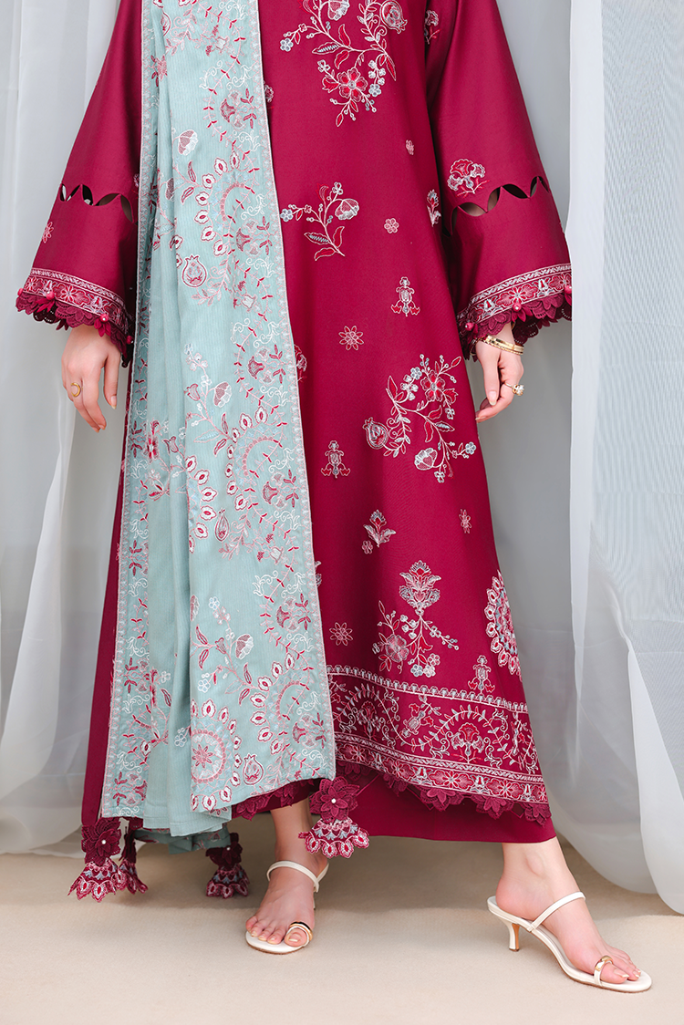 Picture of Cross Stitch - Print Satin Edit - Vermillion Wood - Available at Raja Sahib