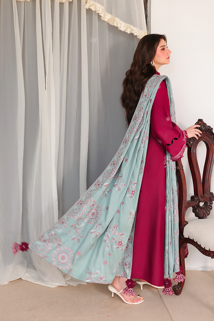 Picture of Cross Stitch - Print Satin Edit - Vermillion Wood - Available at Raja Sahib