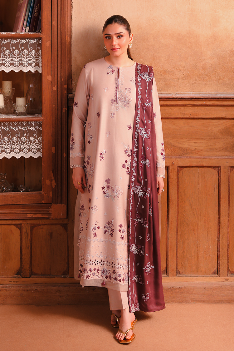 Picture of Cross Stitch - Print Satin Edit - Sand Whisper - Available at Raja Sahib