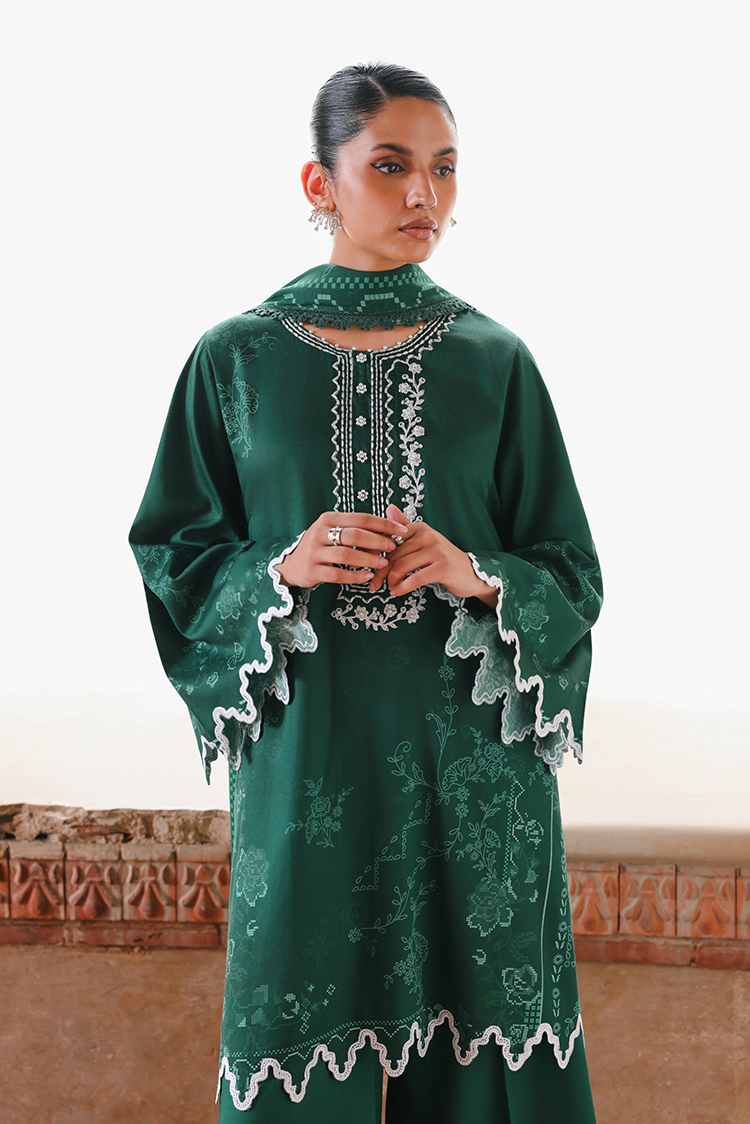 Picture of Cross Stitch - Print Satin Edit - Garnet Grace - Available at Raja Sahib