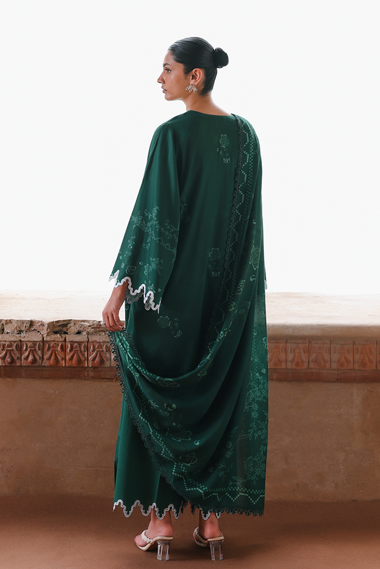 Picture of Cross Stitch - Print Satin Edit - Garnet Grace - Available at Raja Sahib