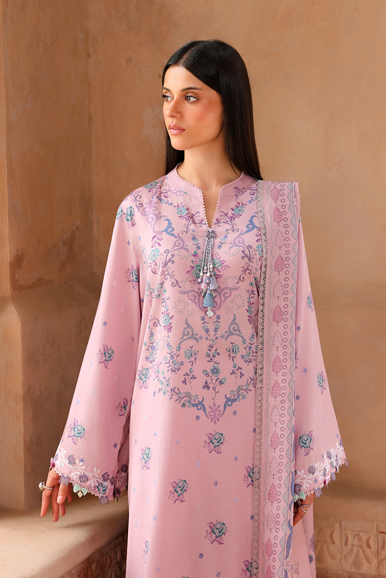 Picture of Cross Stitch - Print Satin Edit - Lilac Sky - Available at Raja Sahib