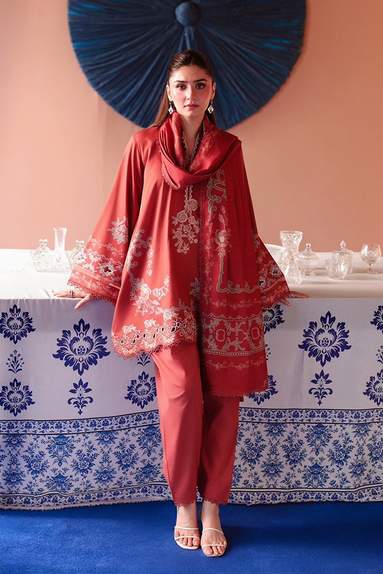 Picture of Cross Stitch - Print Satin Edit - Russet Ember - Available at Raja Sahib
