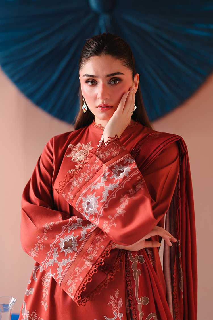 Picture of Cross Stitch - Print Satin Edit - Russet Ember - Available at Raja Sahib