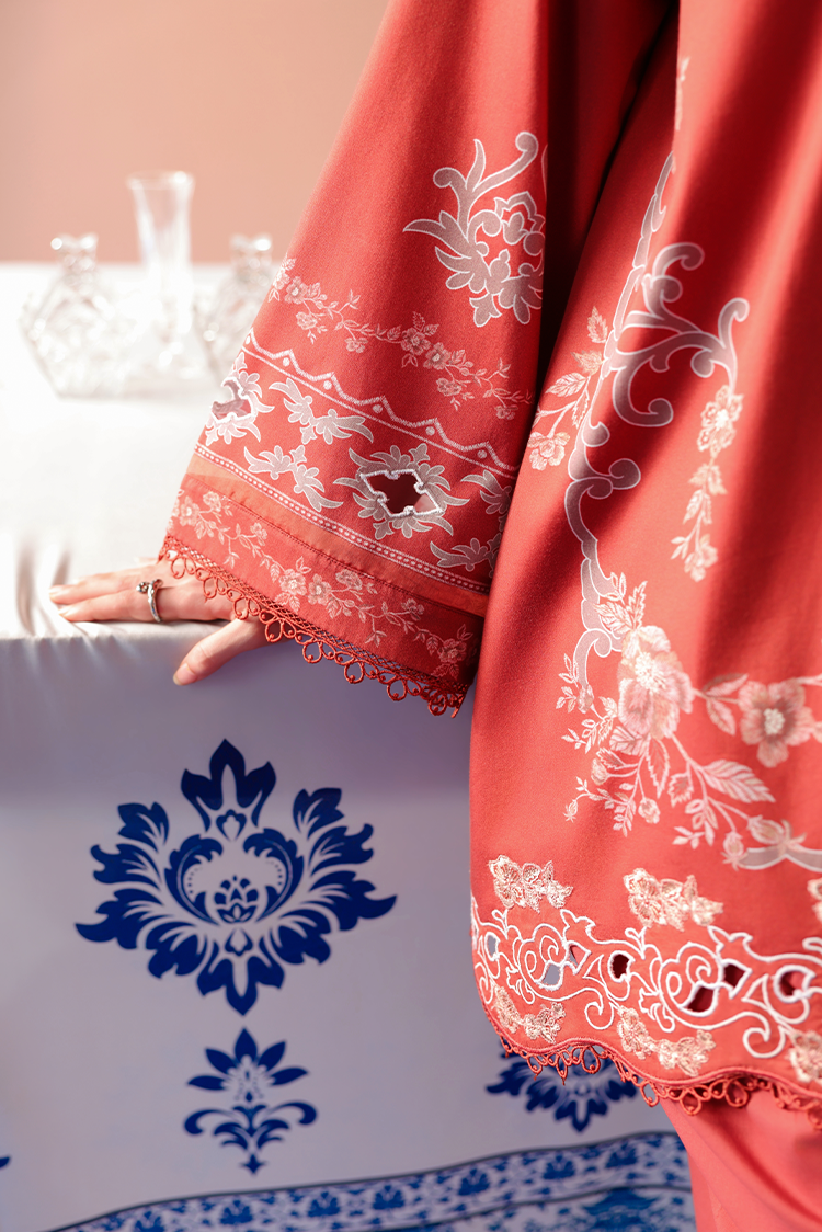 Picture of Cross Stitch - Print Satin Edit - Russet Ember - Available at Raja Sahib