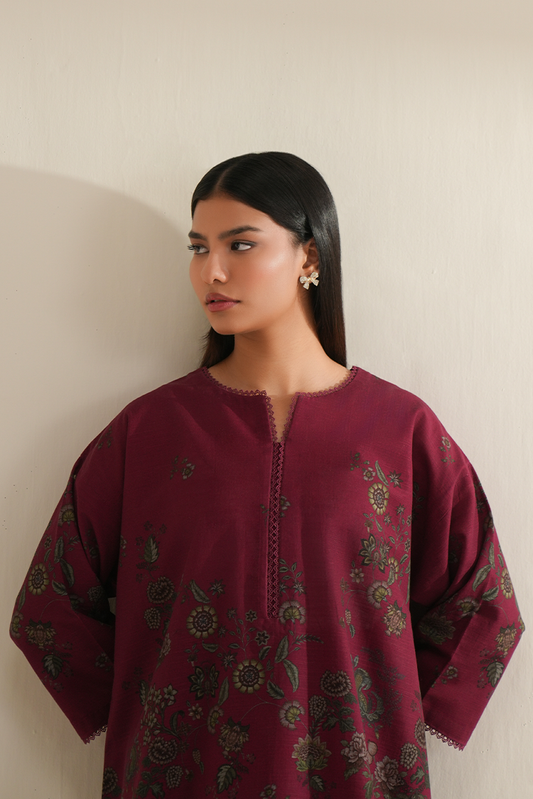 Picture of Cross Stitch - Daily Unstitched - Ruby Wave - Available at Raja Sahib