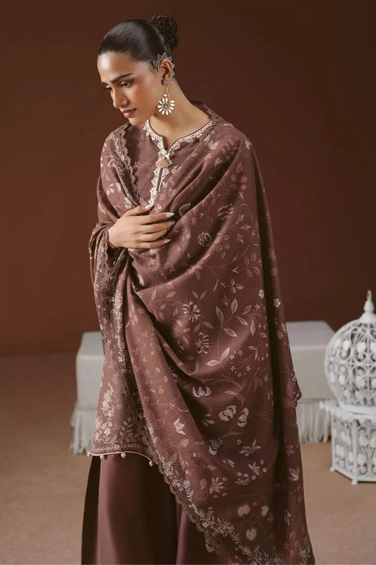 Picture of Cross Stitch - Shadow Tale Khaddar Printed Suit - 3 Piece - Available at Raja Sahib