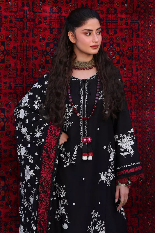 Picture of Cross Stitch - Raven Orchid Marina Embroidered Suit - 3 Piece - Available at Raja Sahib