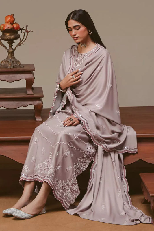 Picture of Cross Stitch - Petal Symphony Marina Embroidered Suit - 3 Piece - Available at Raja Sahib