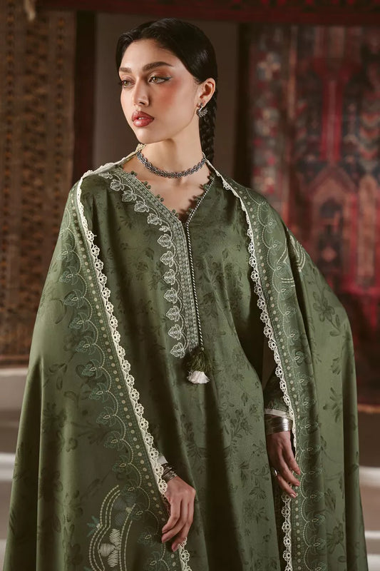 Picture of Cross Stitch - Forest Stitch Marina Printed Suit - 3 Piece - Available at Raja Sahib