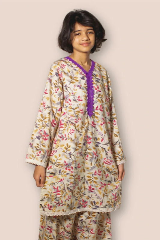 Picture of Abar - Spring Collection - 2 Piece - Chic printed - Available at Raja Sahib