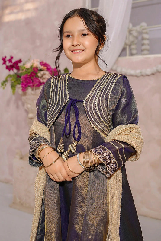 Picture of Modest - Embroidered Maysuri Gharara - 3 Piece - Available at Raja Sahib