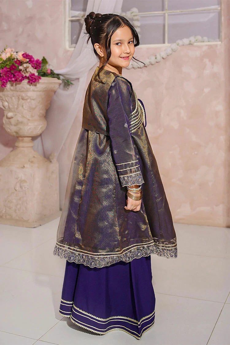 Picture of Modest - Embroidered Maysuri Gharara - 3 Piece - Available at Raja Sahib