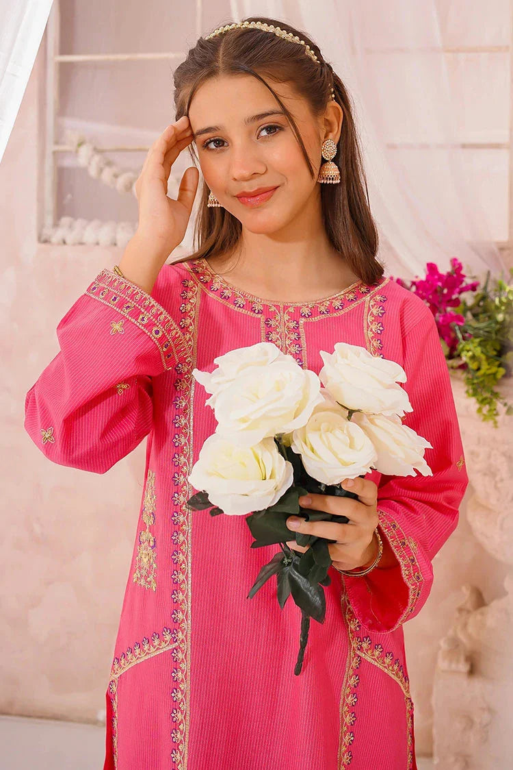 Picture of Modest - 3 Piece - Cotton Lawn Embroidered Suit - Available at Raja Sahib