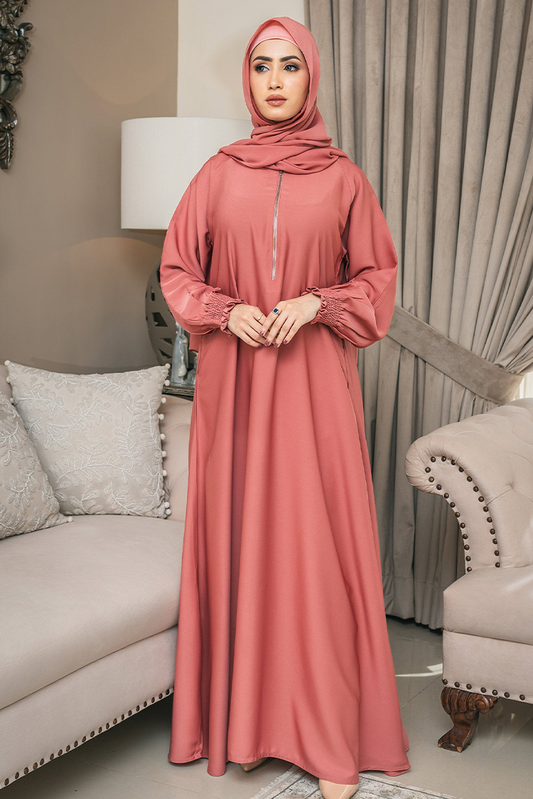 Picture of Malbus - Abaya - Ruby - Available at Raja Sahib