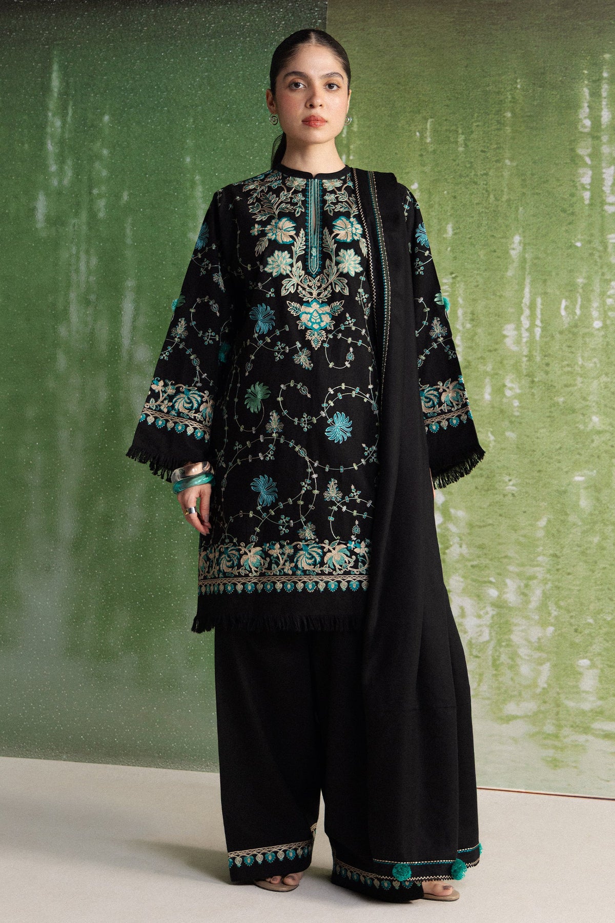 Picture of Zara Shahjahan - Coco Winter Unstitched - TABASSUM-7B - Unstitched - Available at Raja Sahib