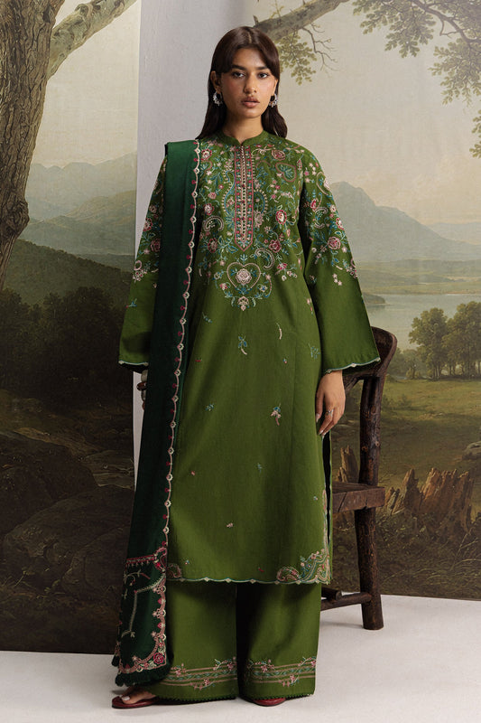 Zara Shahjahan - Coco Winter Unstitched - SHAB-5B - Unstitched