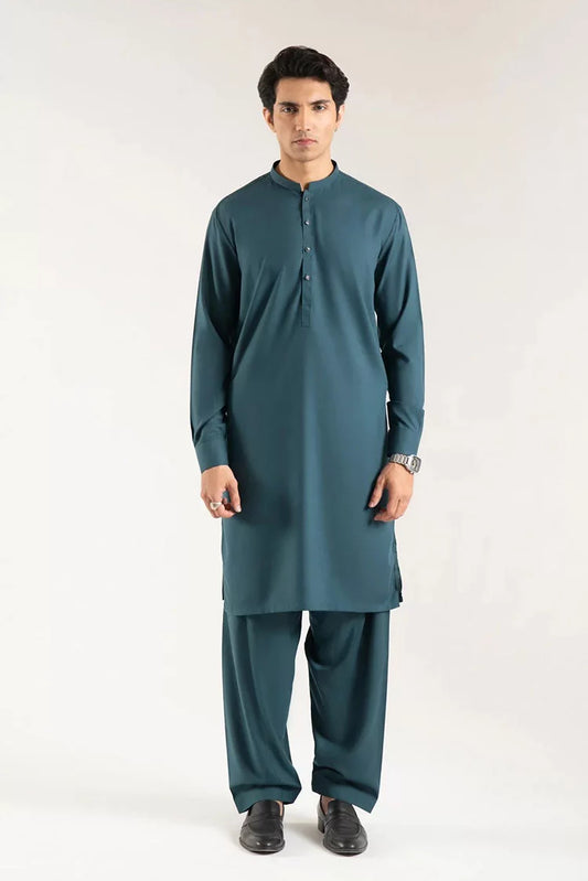 Zarrar - Neel Kameez Shalwar - Wash & Wear