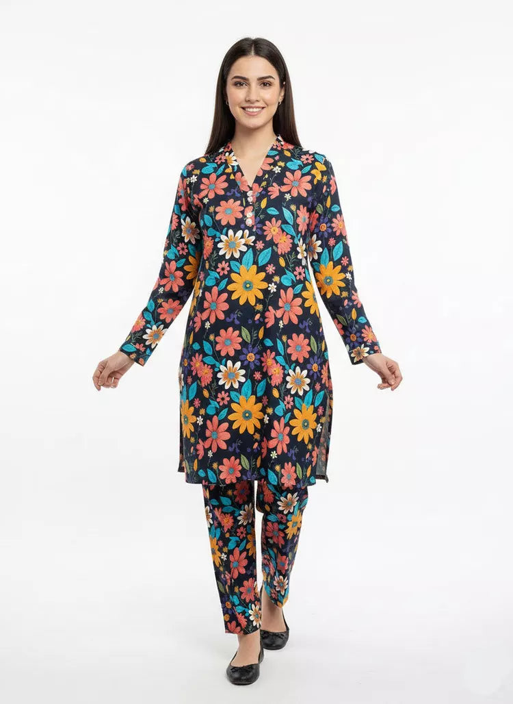 Picture of Peelu - Printed Suit - 2 Piece - Available at Raja Sahib