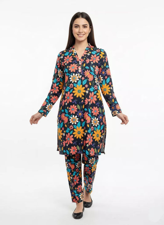 Picture of Peelu - Printed Suit - 2 Piece - Available at Raja Sahib