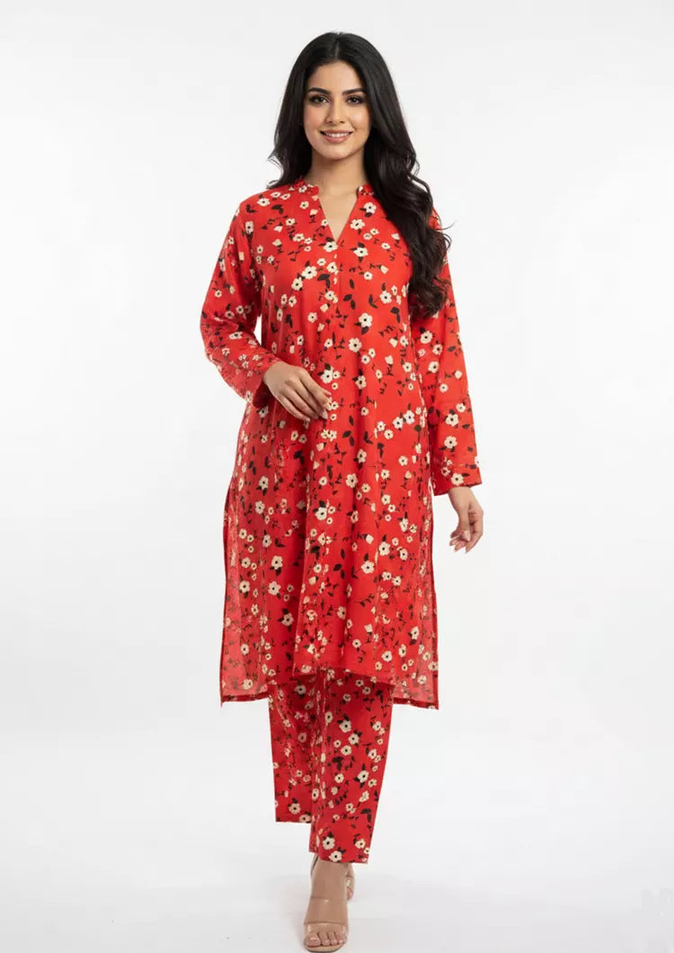 Picture of Peelu - Printed Suit - 2 Piece - Available at Raja Sahib