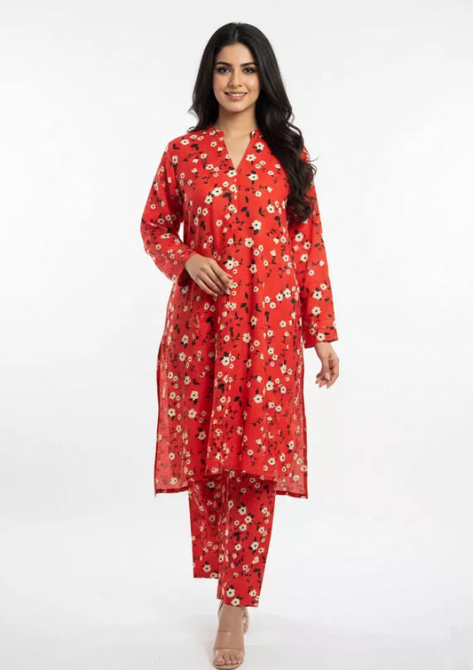 Picture of Peelu - Printed Suit - 2 Piece - Available at Raja Sahib