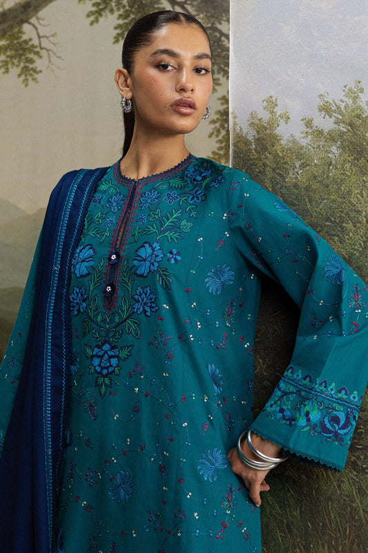 Zara Shahjahan - Coco Winter Unstitched - TABASSUM-7A - Unstitched