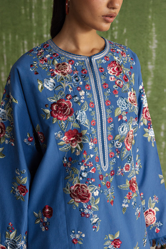 Zara Shahjahan - Coco Winter Unstitched - ASMANI-9A - Unstitched