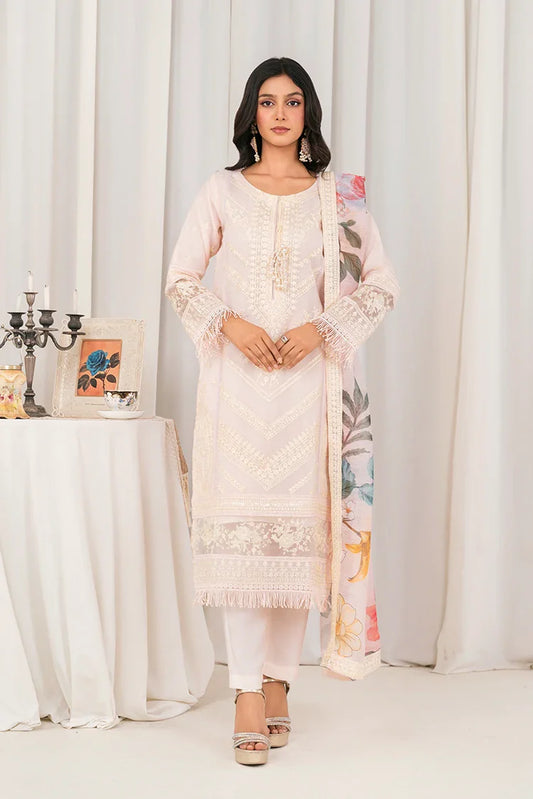 Picture of Khubsurat - Afreen - 3307 - Pink - KH-ORNT - Available at Raja Sahib