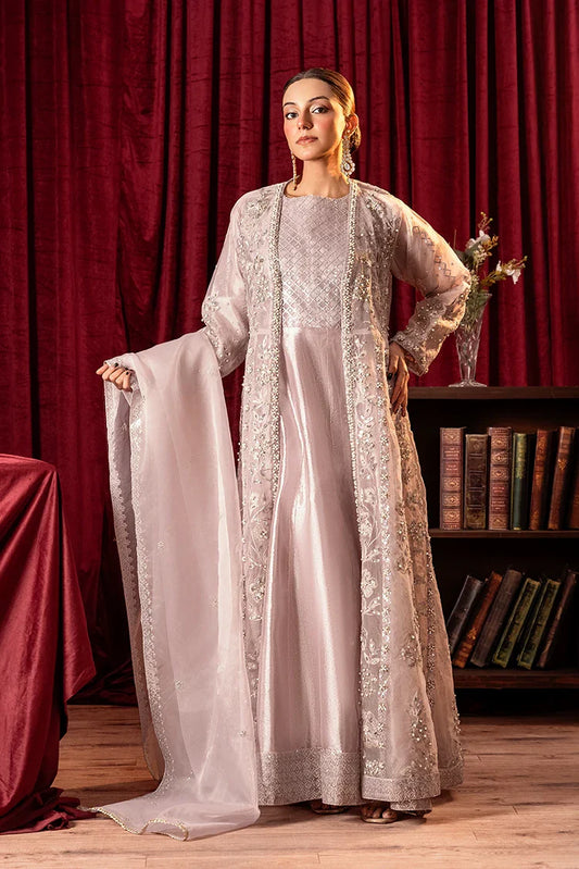 Picture of Khubsurat - 3 Piece Stitched Embroidered - Lavender - 3800-KH-OR - Available at Raja Sahib
