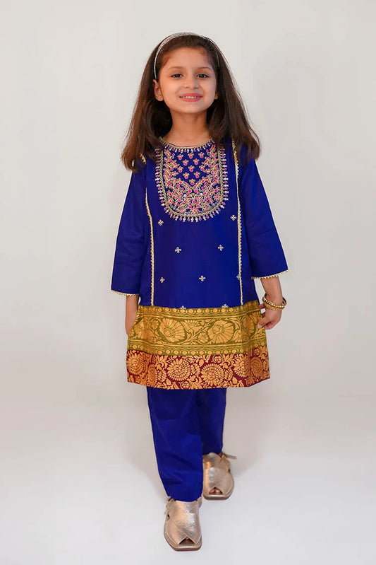 Picture of Abar - Spring Collection - 2 Piece - Royal Shine - Available at Raja Sahib