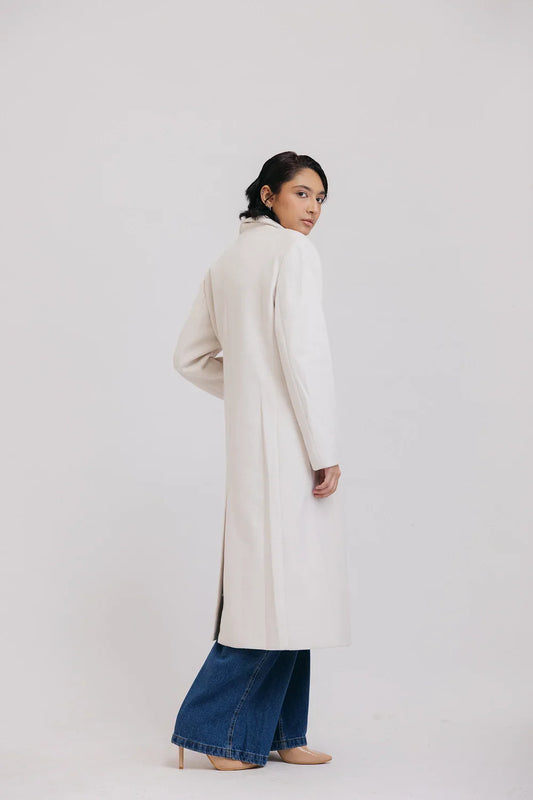 Picture of Ellena - Full Sleeves Long Coat - Available at Raja Sahib