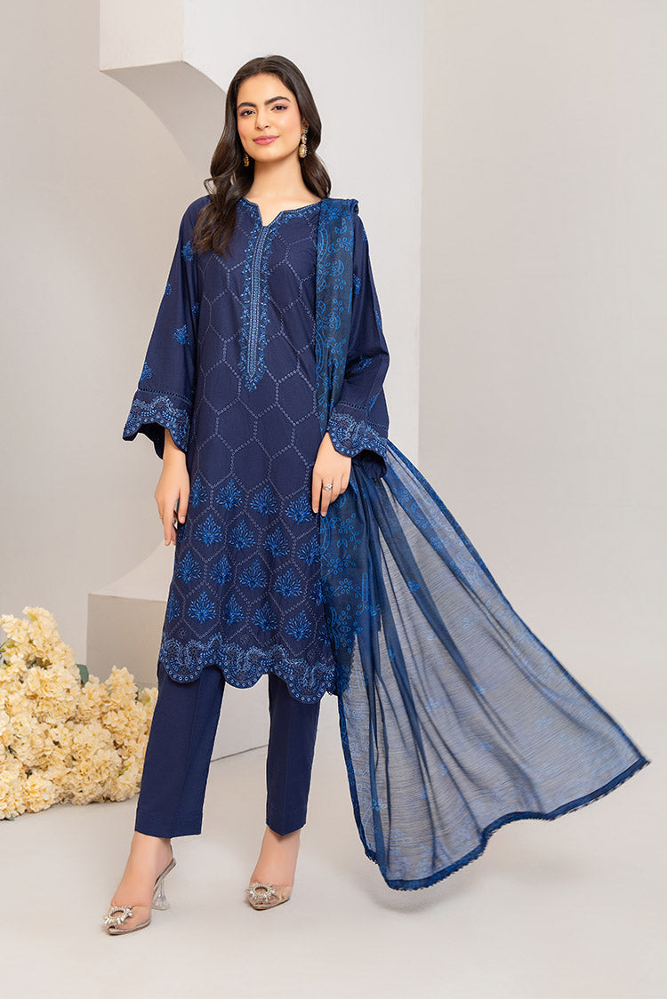 Picture of Ellena - 3-PC Stitched Embroidered Suit - Available at Raja Sahib