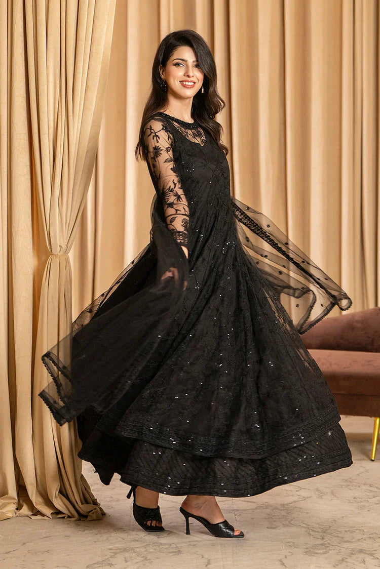 Picture of Ellena - 3-PC Stitched Embroidered Maxi - Available at Raja Sahib