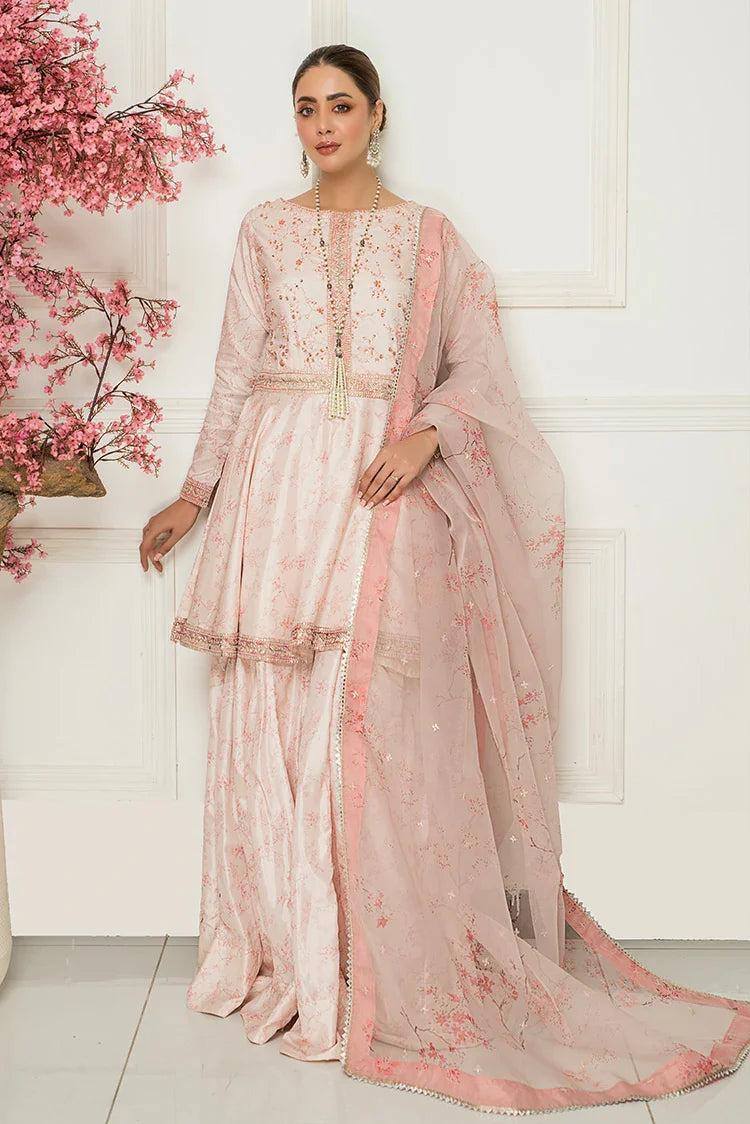 Picture of Ellena - 3-PC Stitched Embroidered Suit - Available at Raja Sahib