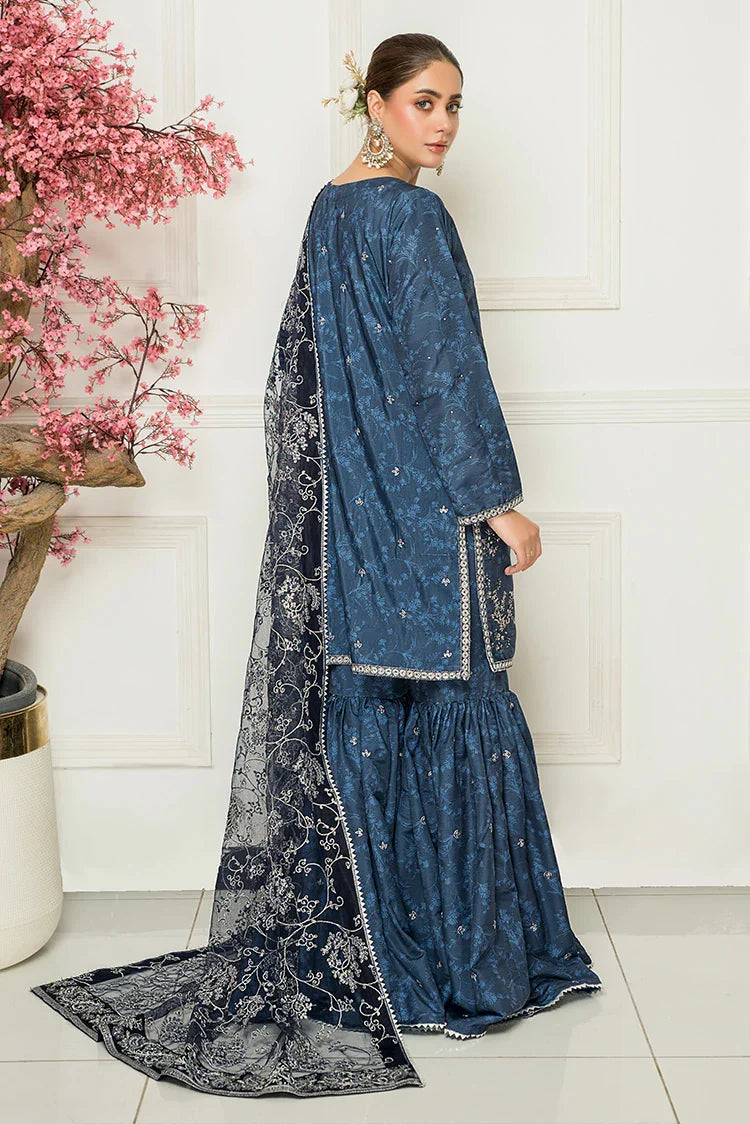 Picture of Ellena - 3-PC Stitched Embroidered Suit - Available at Raja Sahib