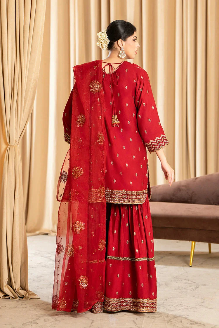 Picture of Ellena - 3-PC Stitched Embroidered Suit - Available at Raja Sahib