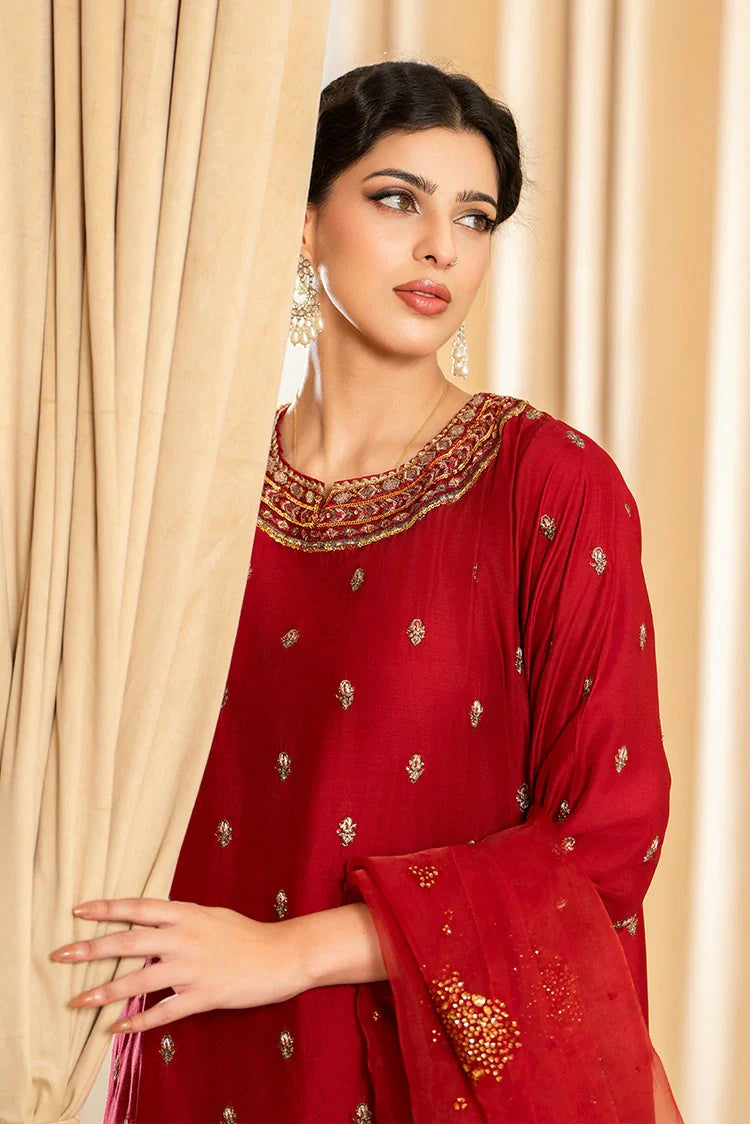 Picture of Ellena - 3-PC Stitched Embroidered Suit - Available at Raja Sahib