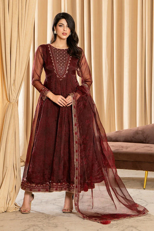 Picture of Ellena - 3-PC Stitched Embroidered Suit - Available at Raja Sahib